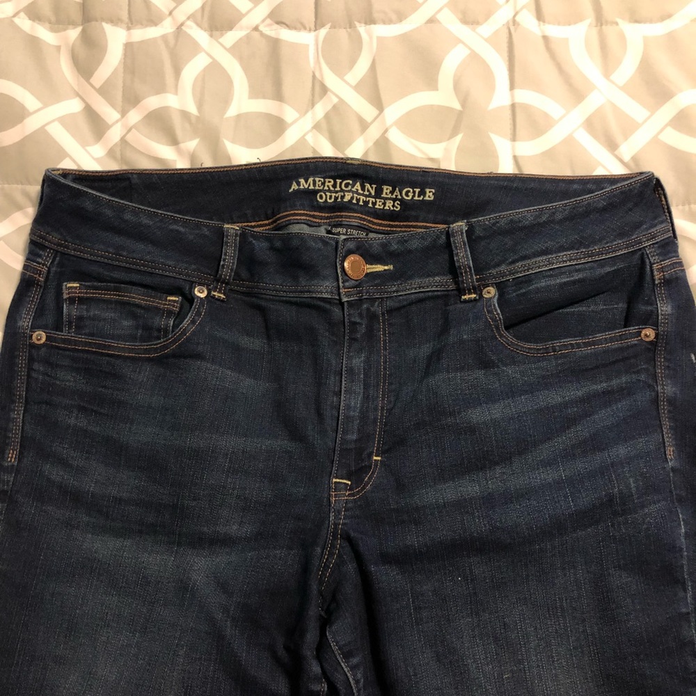American Eagle Kick Boot Jeans in sz 18
